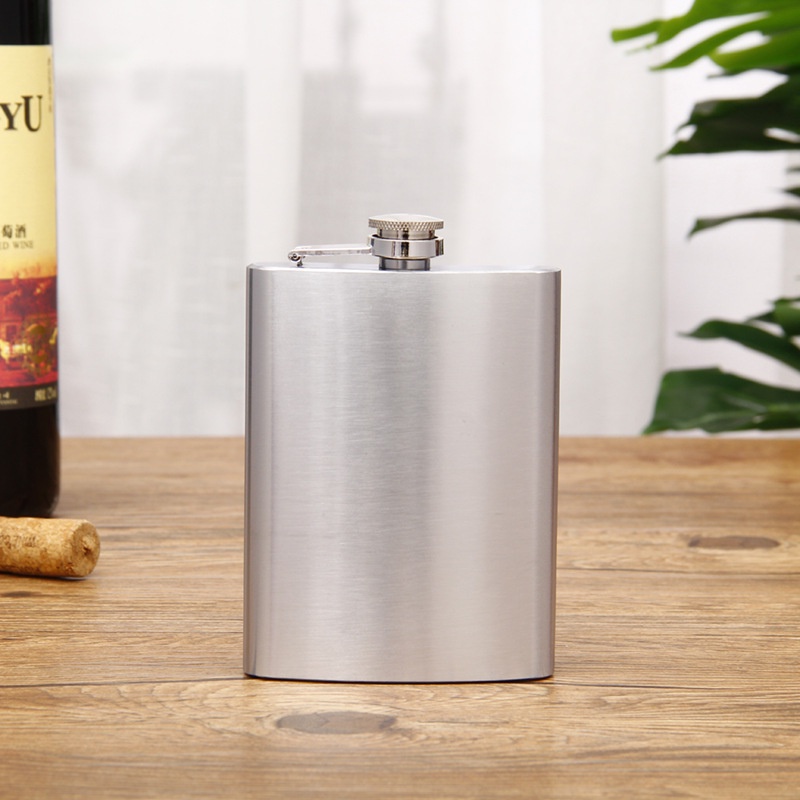 Cantil de bolso em aço inox 7/8/9 oz  Porta Bebidas Whisky Vodka Rum