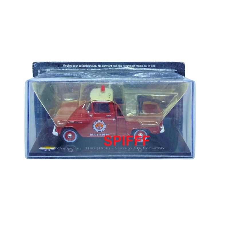 Miniatura Chevrolet Pick Up 3100 Guincho 1956 Marta Rocha 1:43 Lacrado no Blister Original