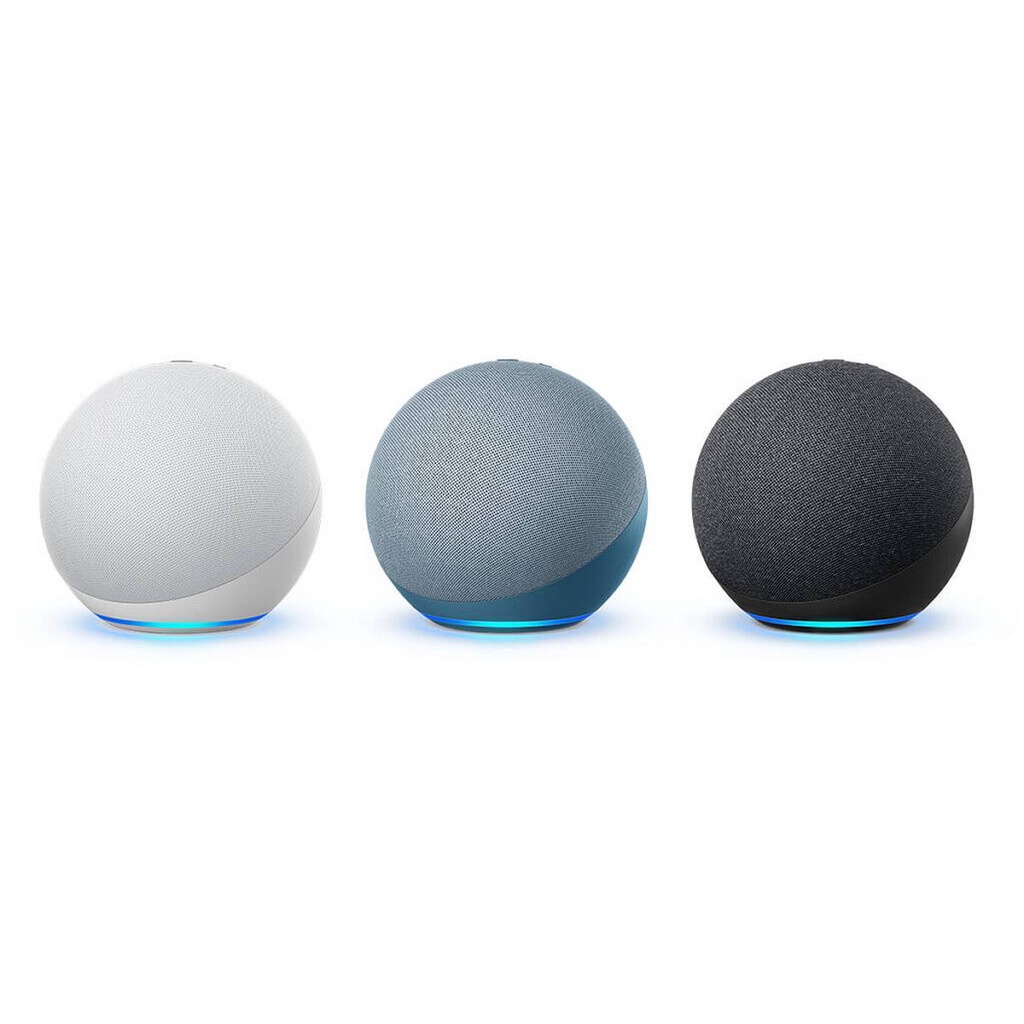 caixa de som alexa echo dot 4 amazon original com nf
