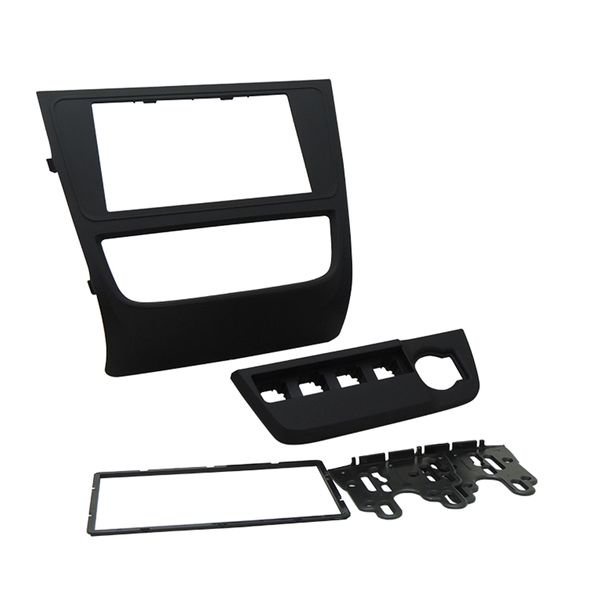 Moldura 2 Din Volks Gol, Voyage, Saveiro, G6 - Preta em Oferta na Shopee