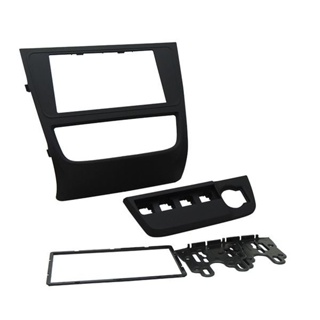 Moldura 2 Din Volks Gol, Voyage, Saveiro, G6 - Preta em Oferta na Shopee