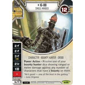 SOH 39 - IG-88 - Obstinado - Star Wars Destiny