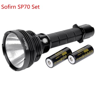 Lanterna Sofirn SP70 5500 Lúmen Super Brilhante XHP70.2 LED 6 Modos Normais E ramping Por 26650