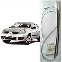 Kit Reparo Maquina Vidro Eletrico Renault Clio Dianteiro