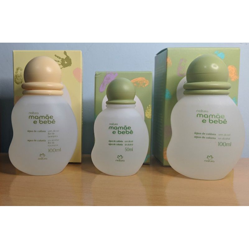 Colonia Mamae Bebe Natura 100ml Ou 50ml Shopee Brasil