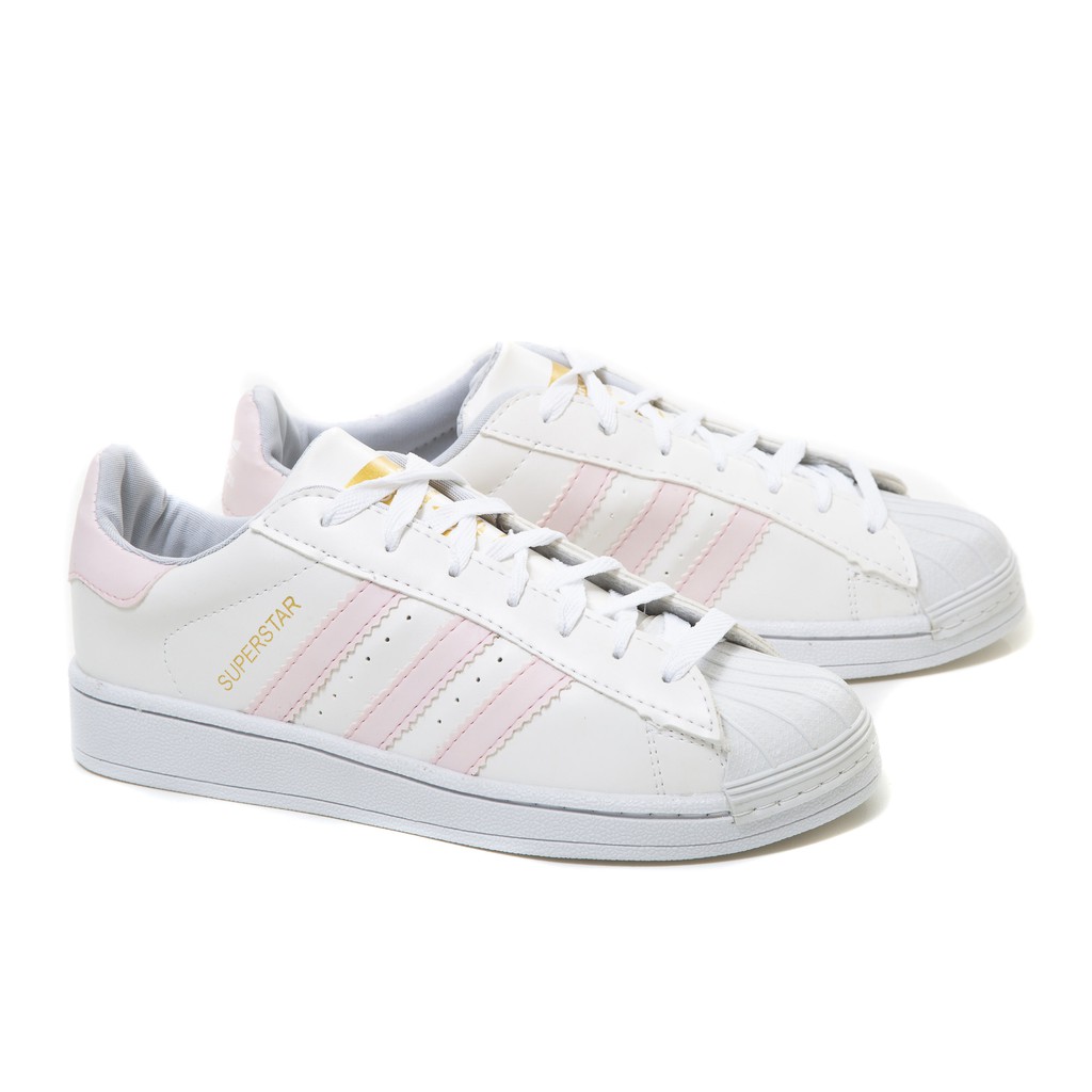adidas superstar branco e rosa