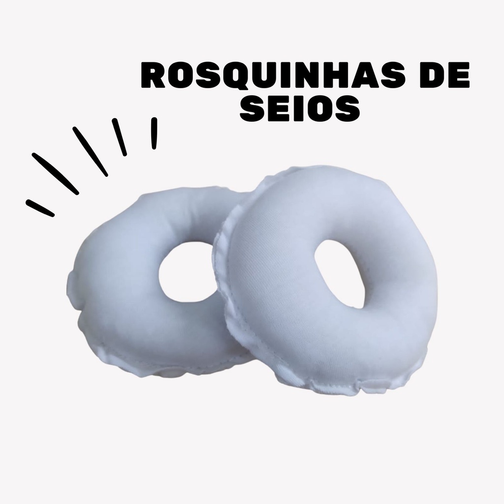 Rosquinhas de seios para Amamentação - 2 unidades
