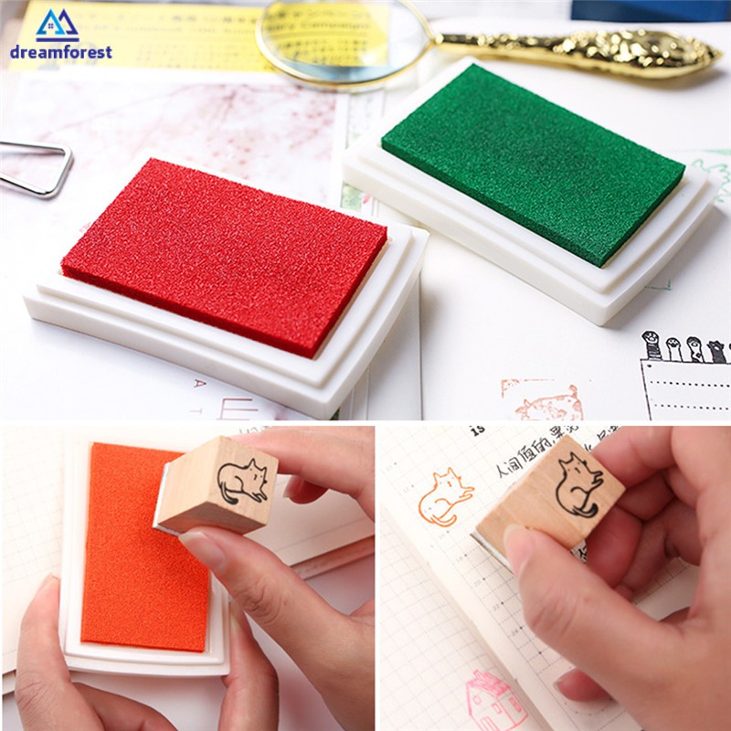 15 Colors Inkpad for Stamp DIY Crafts Scrapbooking Ink Pads Rubber en