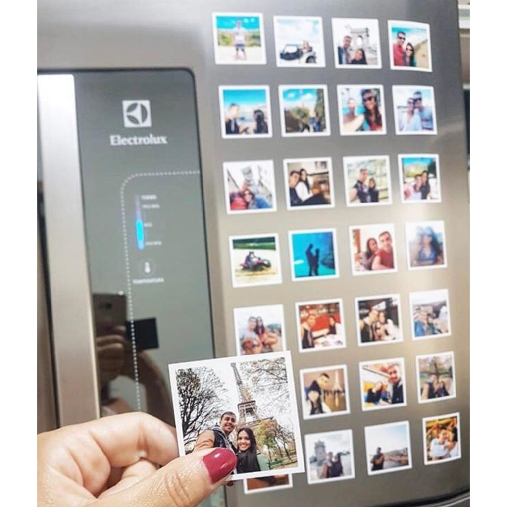 Foto Ímã de Geladeira Personalizado | 5x5cm - Não desbota | Foto ima imã