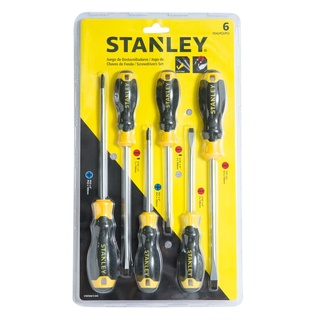 Jogo de Chaves Fenda e Phillips Stanley STMT66672 6 Peças