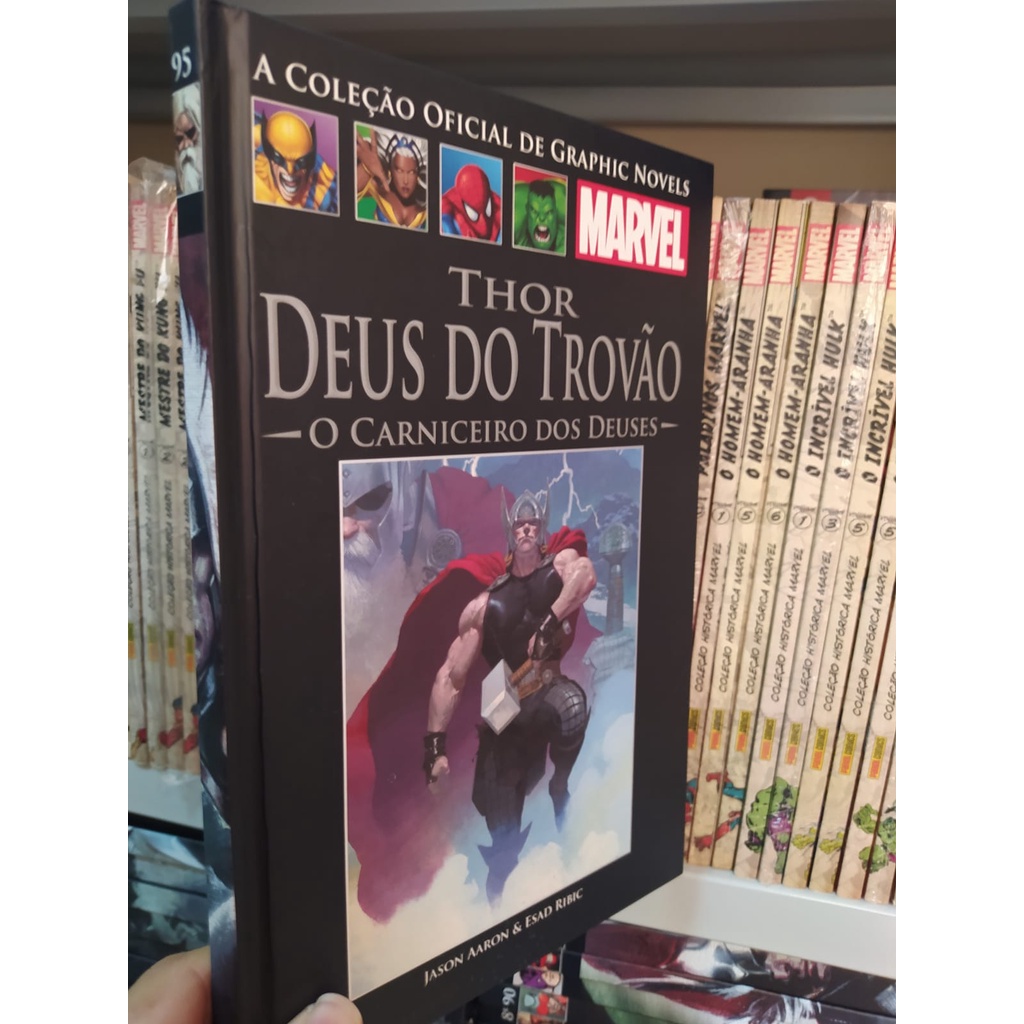 Coleção Oficial de Graphic Novels Marvel - SALVAT PRETA