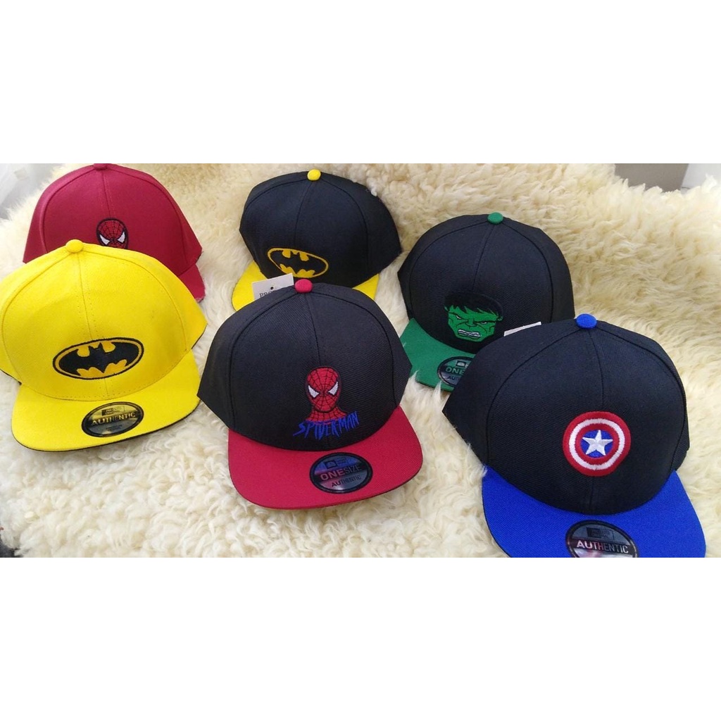 Bonés Bordados Infantis - Temas Variados