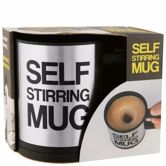 Caneca Mixer Automática Self Stirring Mug Café Nescáu Leite
