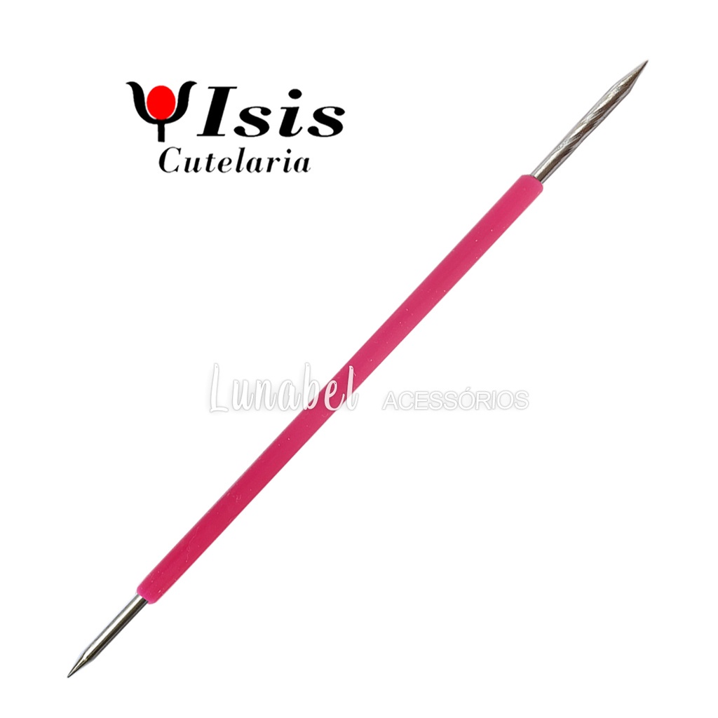 Palito unha Isis Cutelaria cor Rosa