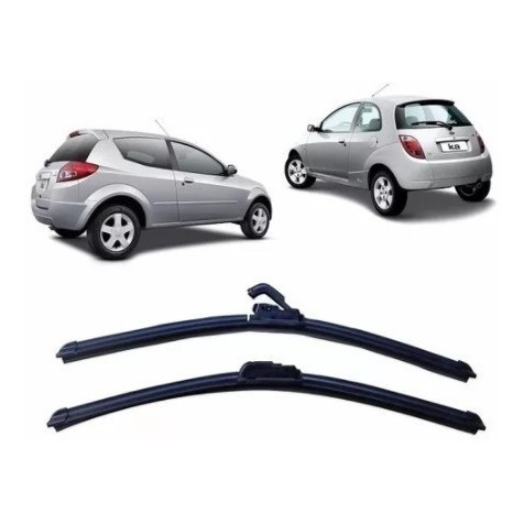 Kit Palheta Limpador Para-brisa Ford Ka 2008 2009 2010 Par | Shopee Brasil