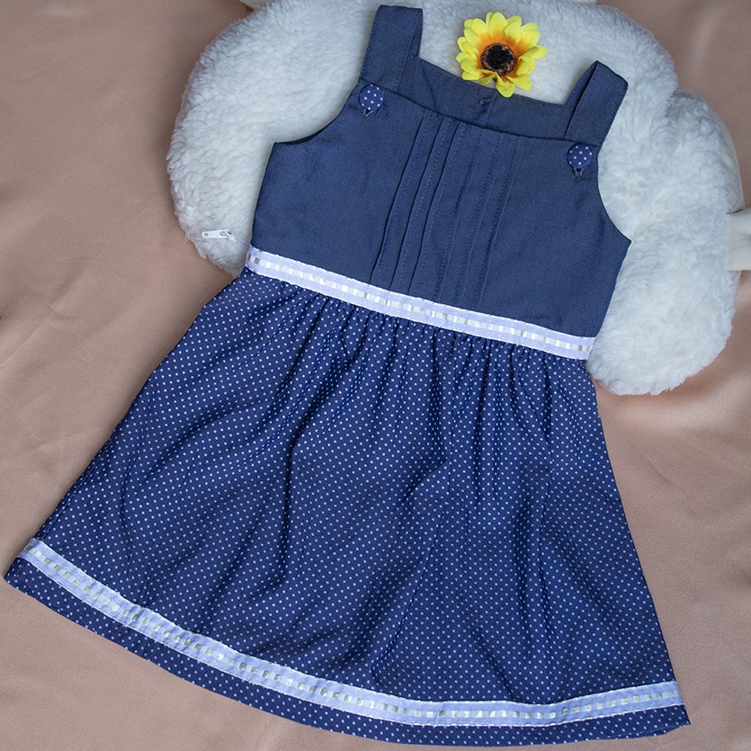 vestido tecido jeans mole