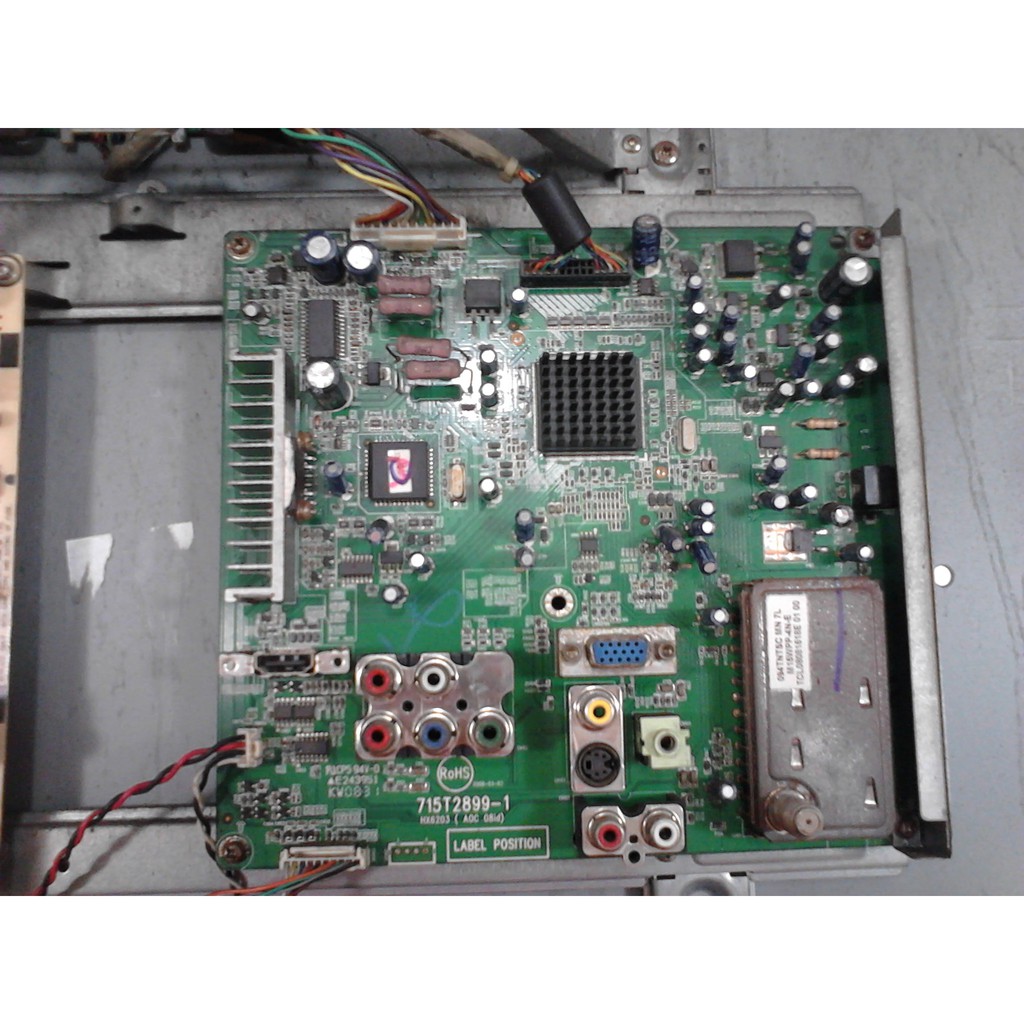 Placa Principal Tv Aoc L26w831 Com Defeito