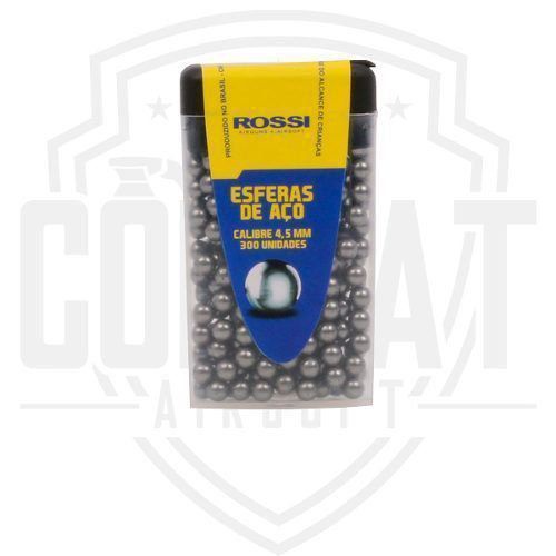 Esfera de Aço 4,5mm 300un - ROSSI em Oferta na Shopee