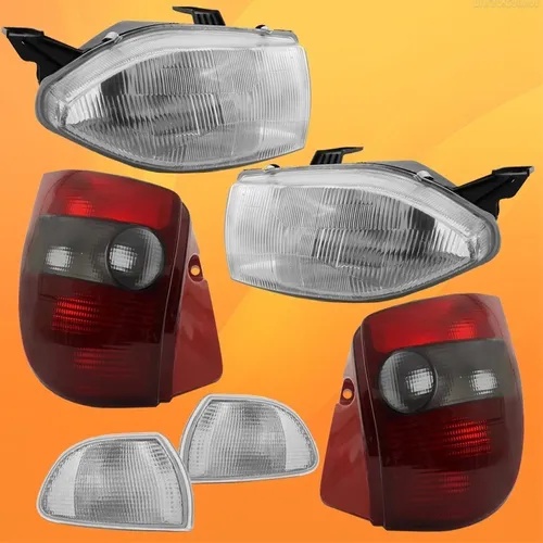 Farol + Lanterna Fumê Palio E Pisca 96 97 98 99 00