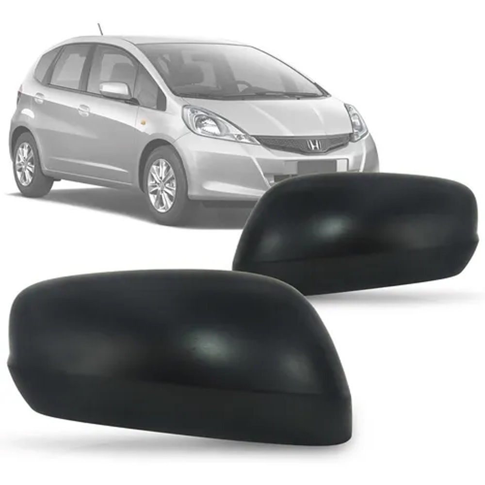 Capa Retrovisor Honda Fit 2009 2010 2011 2012 2013 sem pisca ...