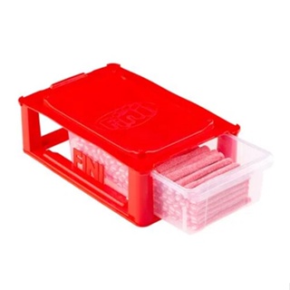 Bala Regaliz Tubes Morango Azedinho Finibox 1kg - Fini em Oferta na Shopee