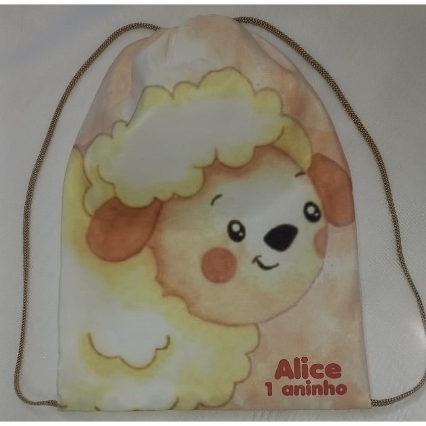 KIT 20 Mochilinhas FAZENDINHA- Sacochilas Personalizadas TODOS TEMAS, todas as finalidades (Com foto, logo e etc), Empresa, Lojas