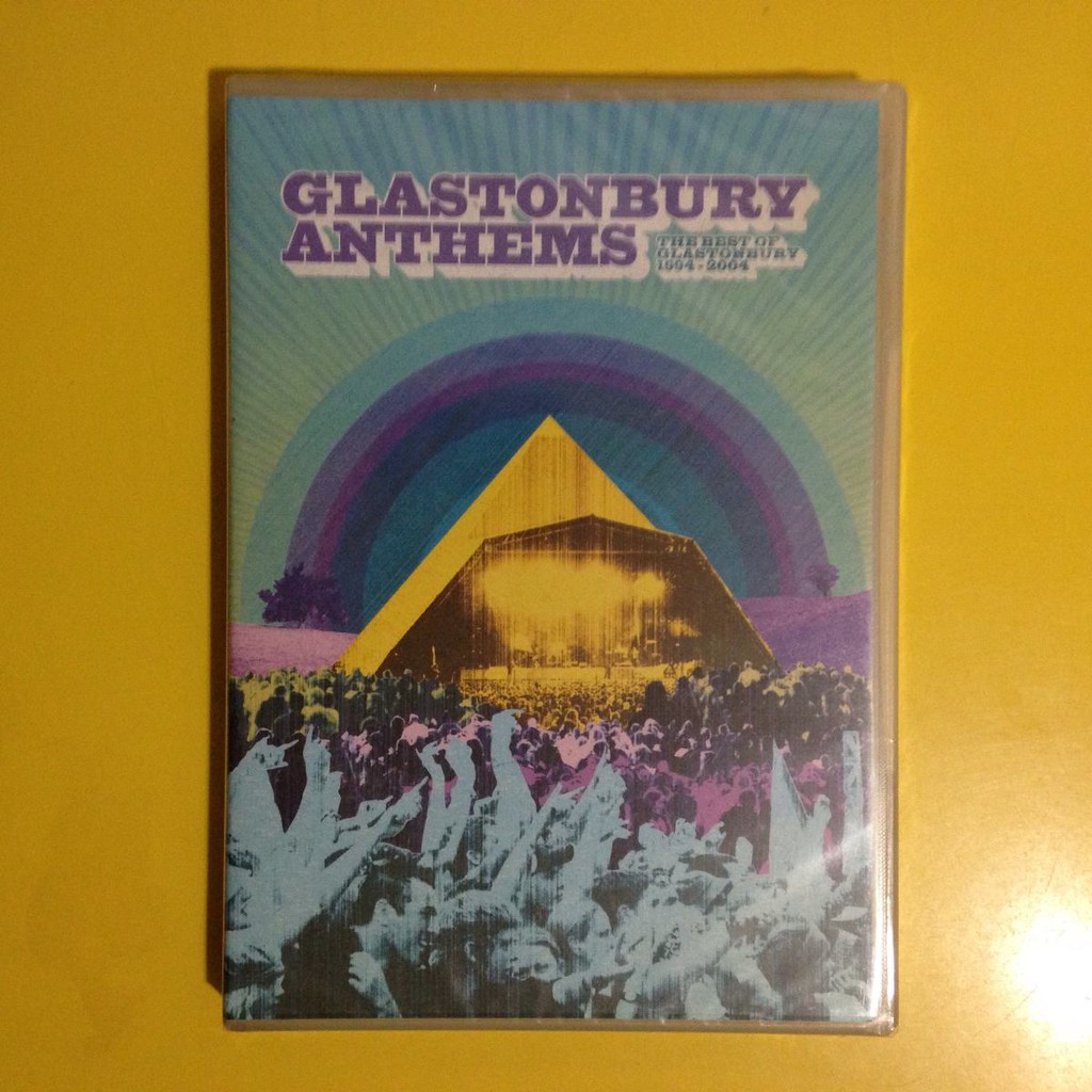 DVD Glastonbury Anthems - The Best Of Glastonbury 1994-2004 - Radiohead - Coldplay - Primal Scream - Placebo - Lacrado