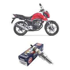 Vela Ignicao Ngk Iridium Cpr8eaix-9 Honda Cg 160 Fan Titan - Nmax - Dafra - Haojue