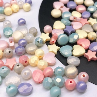 30 Pçs/Lote Para DIY Handmade Matte Cor Macaroon Semente Beads Jóias Fazendo Acessórios