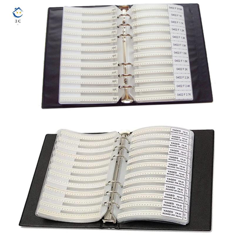 8500PCS 0402 SMD Resistor Sample Book 1 Resistor Kit & 0402 SMD
