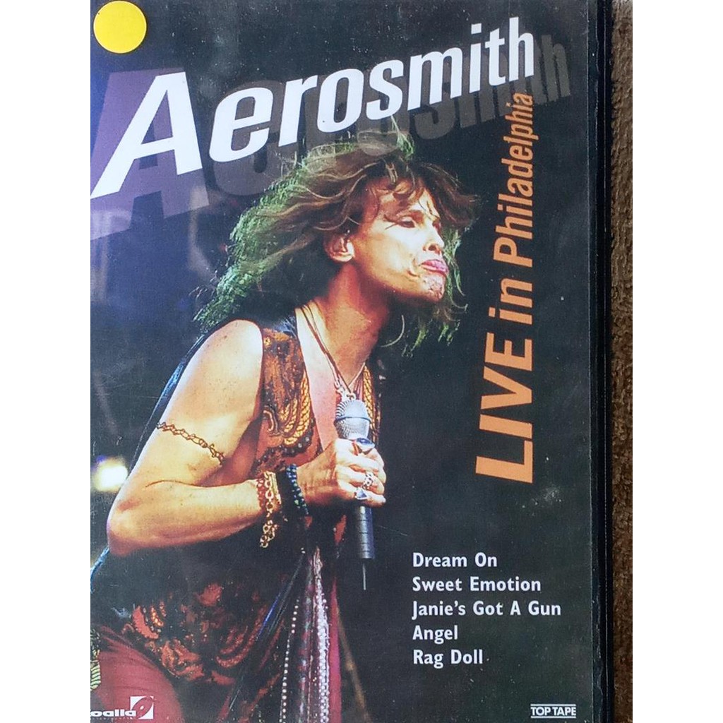 DVD SHOW AEROSMITH LIVE IN PHILADELPHIA