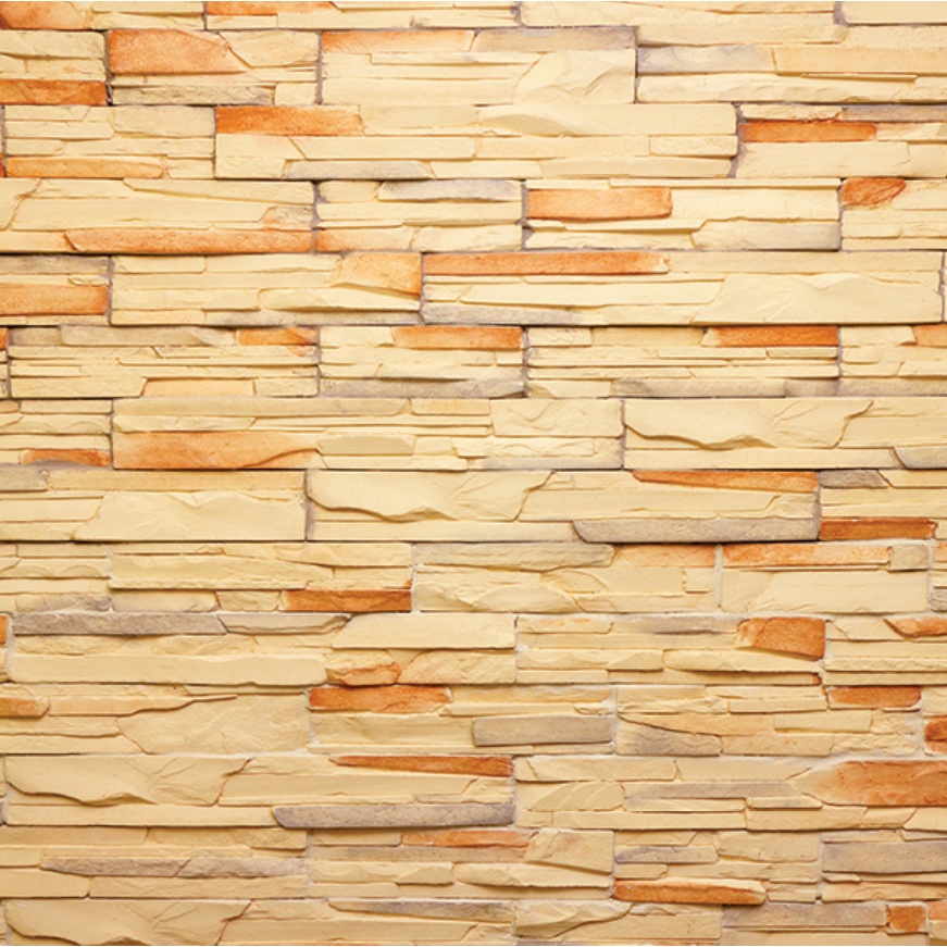 Papel de Parede Canjiquinha 3D Pedras Filetes 1mx57cm PED02N