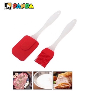 Kit Espátula e Pincel de Silicone com Cabo Plástico em Oferta na Shopee