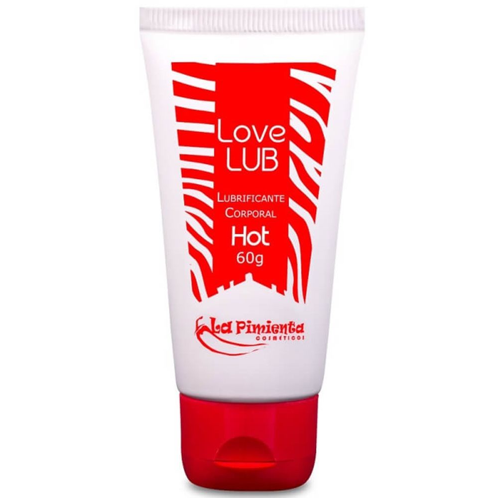 Lubrificante Íntimo Love Lub Esquenta Anal Vaginal Hot 60g - La Pimenta
