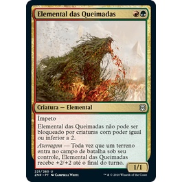 Elemental das Queimadas (Elemental) - - Magic The Gathering