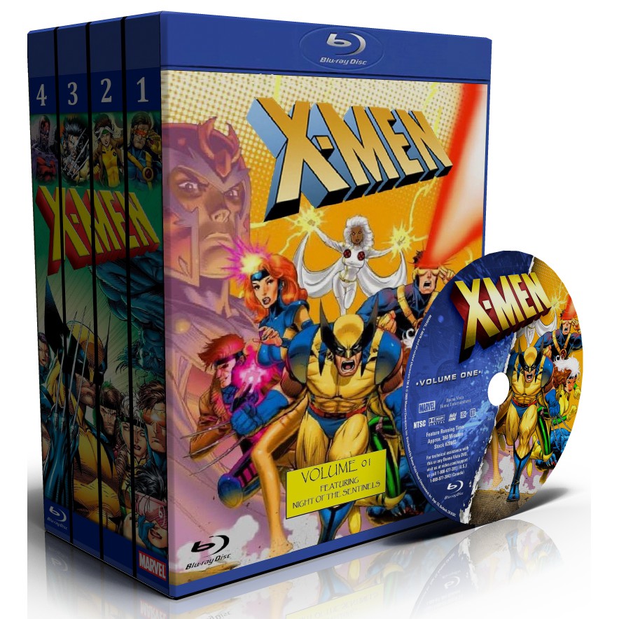 Blu-ray X-men: A série animada - Edição completa