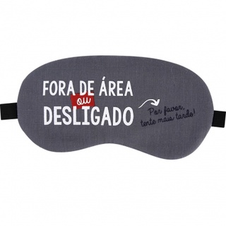 Máscara De Dormir Repouso Confortável Algodão Sem Luminosidade