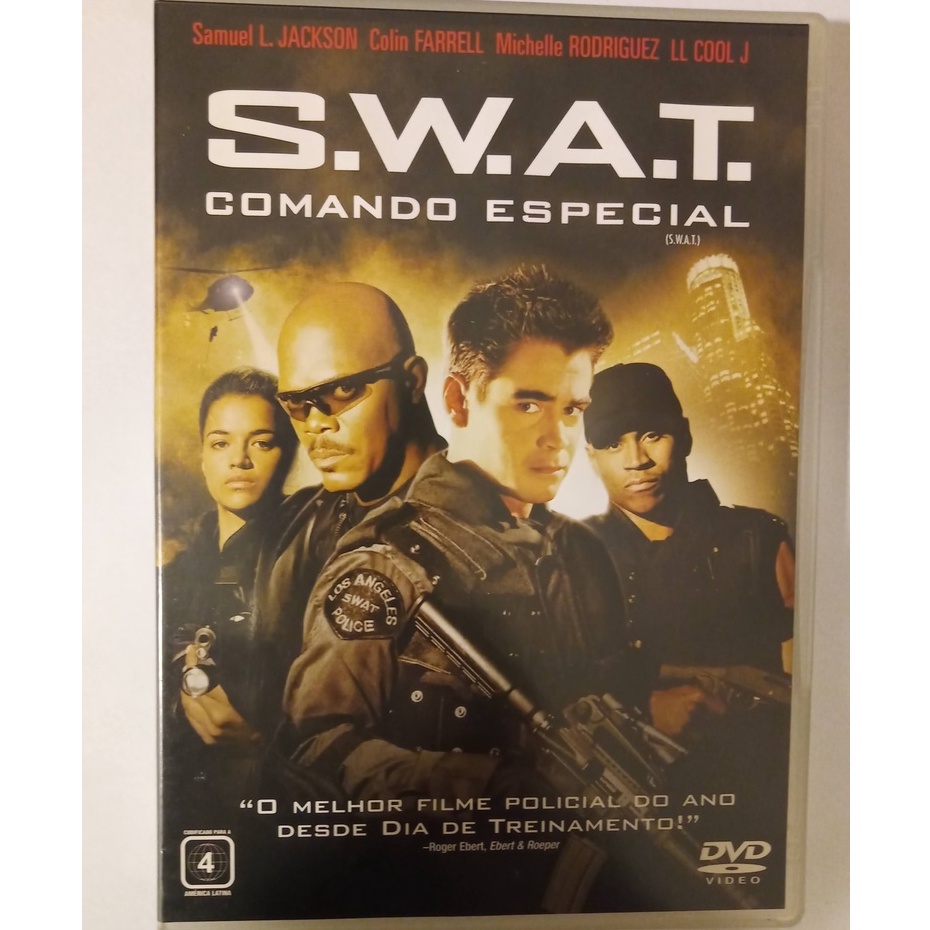 swat s.w.a.t. - comando especial - dvd