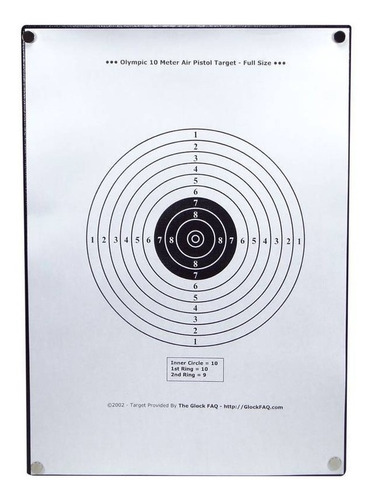 Porta Alvo Cbc B19 G2 Metal Folha A4 Gamo Big Cat 1000