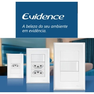 Tomada e Interruptor Fame Evidence