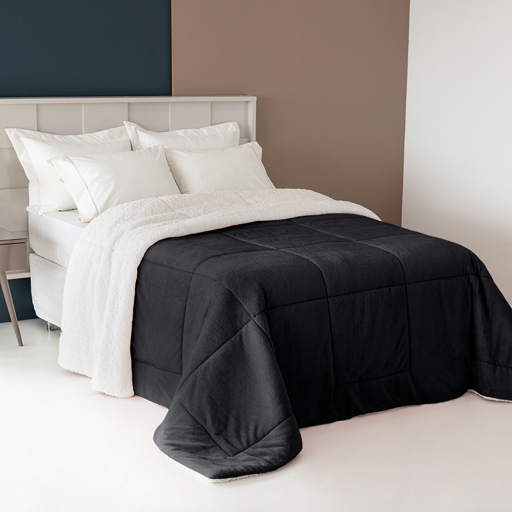 Coberdron Solteiro Sherpa: Onde Comprar | BuscaProdutos