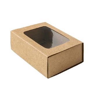 Caixa Gaveta com Visor Nº2 8x12x4cm Kraft 10un - Assk Rizzo em Oferta na Shopee