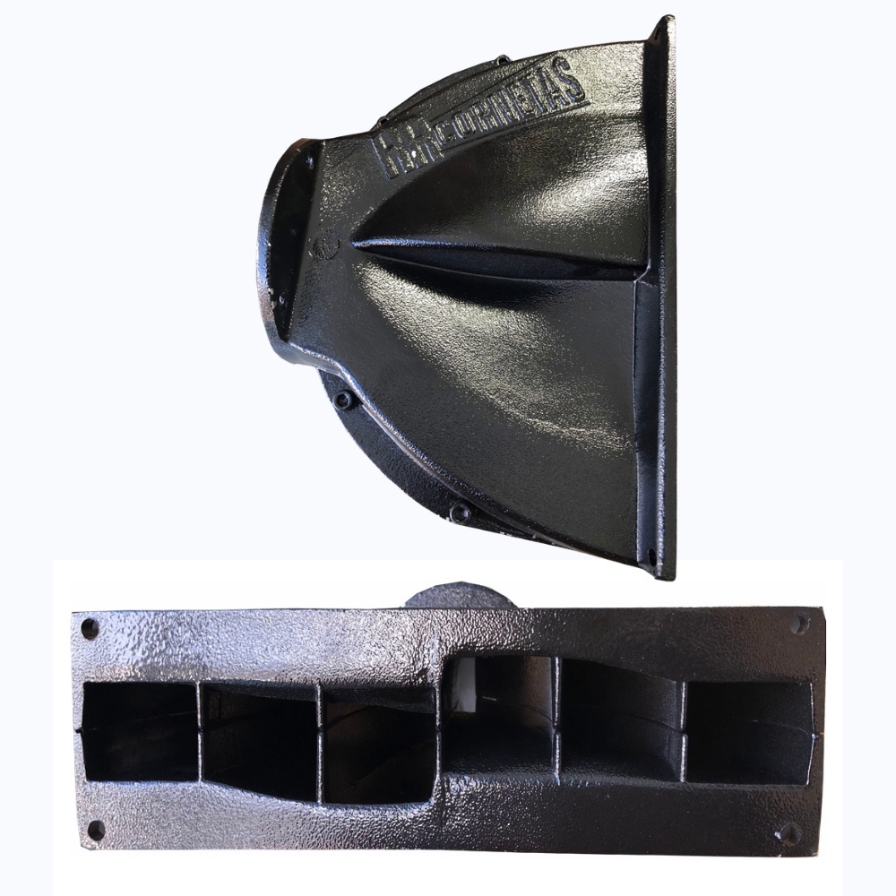 Corneta Guia De Ondas 2Uni Aluminium Para Driver 2 Pol