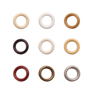 Argola 19mm ou 28mm Fina Para Cortina 25 Unidades Cores