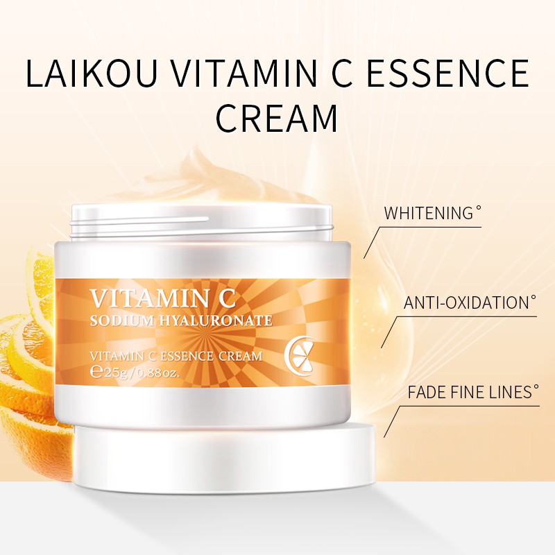 LAIKOU Vitamin C Face Cream Remove Freckle Dark Spots Brightening