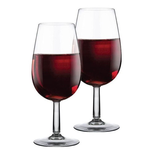 Jogo de Taças de Vidro Iso Bourbon Para Degustação de Vinho 210ml 2 Pcs - Ruvolo - Home & Living