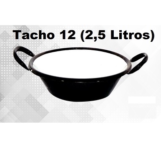 Tacho Esmaltado Para Frituras Nº 12 2,5 Litros Super Resistente Pastel, Salgados, Batata