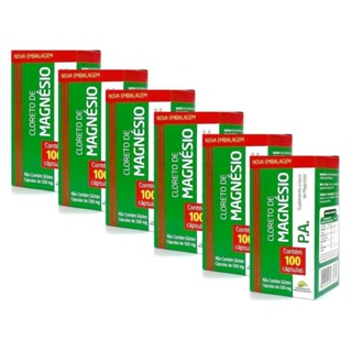 Cloreto De Magnésio Pa 600 Capsulas Original Medinal 500 Mg em Oferta na Shopee