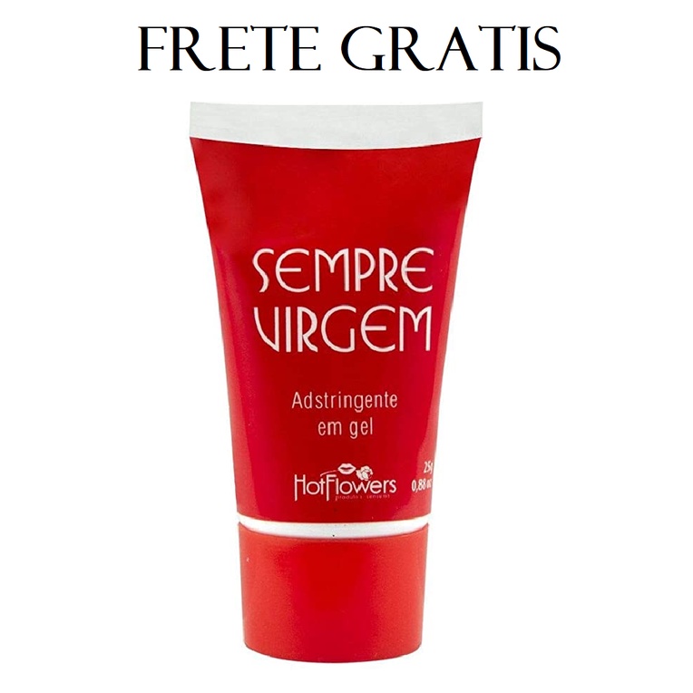 GEL ADSTRINGENTE SEMPRE VIRGEM 25G HOT FLOWERS - GEL APERTA VAGINA