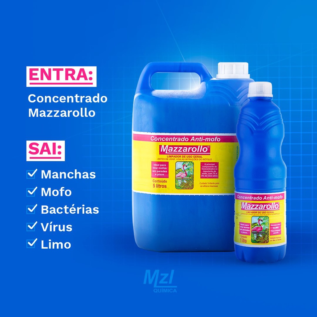 SUPER CONCENTRADO ANTI-MOFO MAZZAROLLO ORIGINAL 5 Lts
